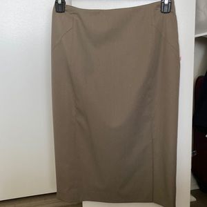 Antonio Melani | Size 4 | Olive Green Knee Length Pencil Skirt New with Tags